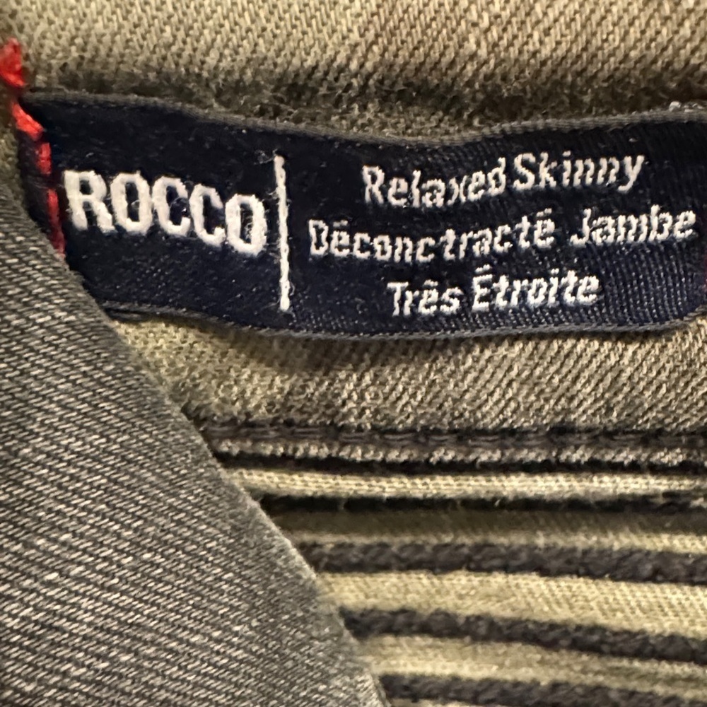 True Religion Green and Black Cargo Pants - Picture 3 of 10
